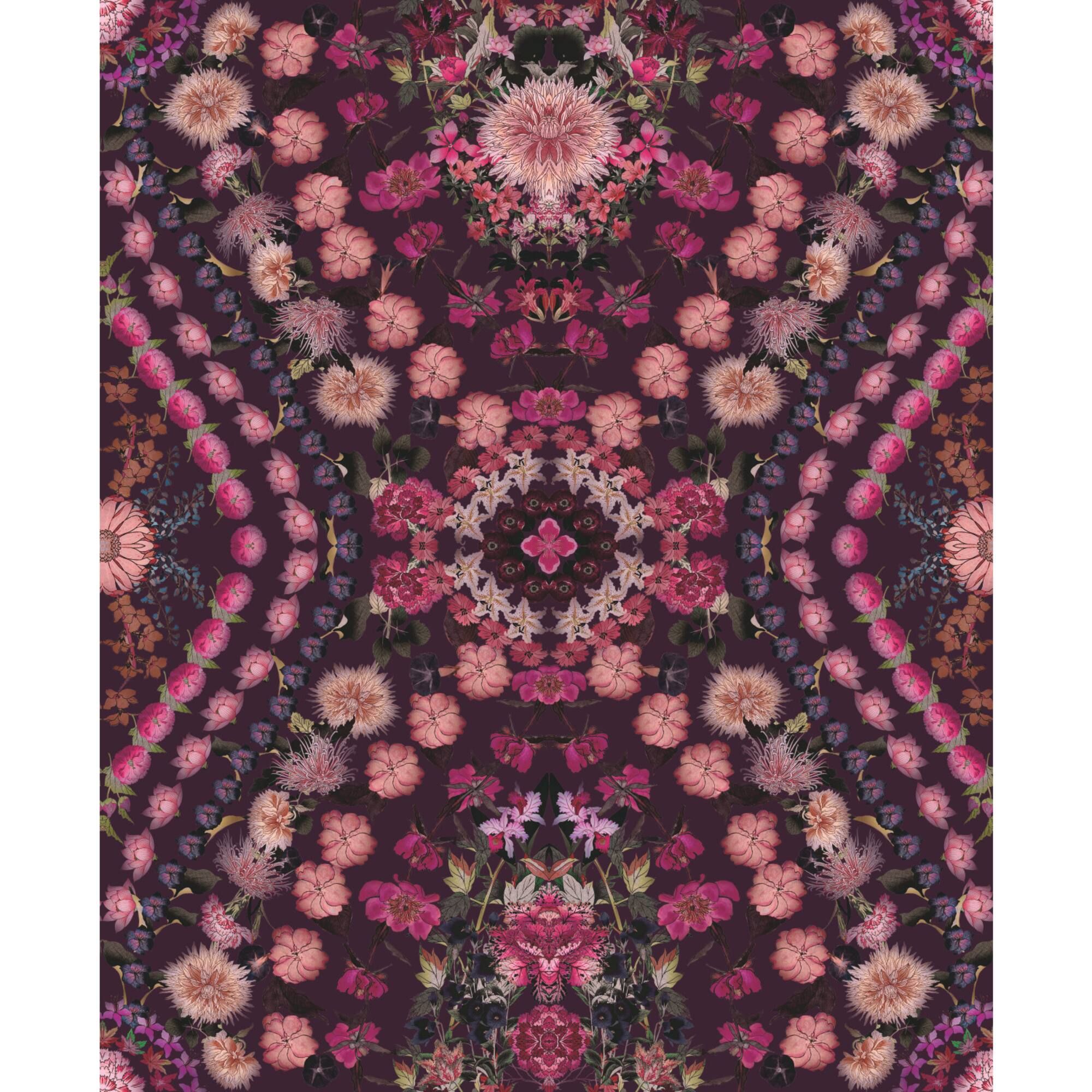 RoomMates Mr. Kate Dried Flower Kaleidoscope Peel & Stick Wallpaper
